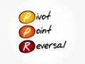 PPR - Pivot Point Reversal acronym Royalty Free Stock Photo