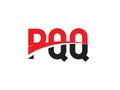 PQQ Letter Initial Logo Design Vector Illustration