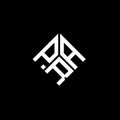 PRA letter logo design on black background. PRA creative initials letter logo concept. PRA letter design