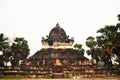 Pra That Makmo or Pra That Pathum stupa Singhalese style of Wat Wisunalat or Wisunarat Visoun temple for Laotian people and Royalty Free Stock Photo