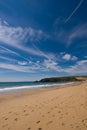 Praa Sands beach, Cornwall, United Kingdom Royalty Free Stock Photo