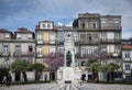 Praca carlos alberto square in old town porto portugal