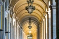 The Praca do Comercio (Commerce Square) in Lisbon. Royalty Free Stock Photo