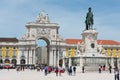 Praca do Comercio & x28;Commerce Square& x29; in Lisbon