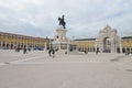 Lisbon street view, Portugal Royalty Free Stock Photo