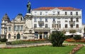 Praca do Comercio, popilar square in Coimbra,Portugal.