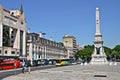 Praca dos Restauradores in Lisbon, Portugal.