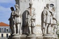 Praca Luis da Camoes octogonal monument