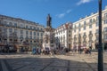 Praca Luis de Camoes Square and Camoes Monument - Lisbon, Portugal