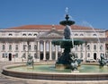 Praca Rossio in Lisbon - Portugal