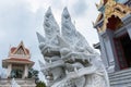 Prachuap Khiri Khan, Thailand - April, 18, 2017 : Statue White N