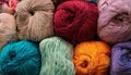 Skeins of Yarn - Vertical. Royalty Free Stock Photo