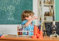 Practical knowledge. Basic knowledge. Study hard. Measurable outcomes. Child care and development. Critical thinking and Royalty Free Stock Photo