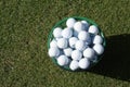 Practice Golf Balls Royalty Free Stock Photo