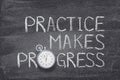 Practice makes progress watch
