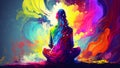 The Practice of Meditation in Mental Health.Genetated by AI