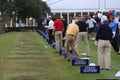 Practice, Volvo Masters, Valderrama, 2005 Royalty Free Stock Photo