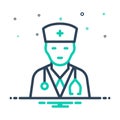 Mix icon for Practitioners, surgeon and doctor