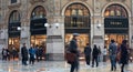 Prada shop in Galleria Vittorio Emanuele