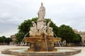 Pradier Fountain in NÃÂ®mes, France Royalty Free Stock Photo