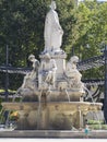 Pradier fountain, NÃÂ®mes, France