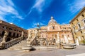 Praetoria Fountain in Palermo, Italy Royalty Free Stock Photo