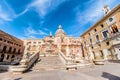 Praetoria Fountain in Palermo, Italy Royalty Free Stock Photo