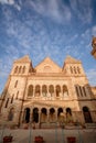 Prag Mahal, Morning Time hitting the spire of the ancient Prag Mahal palace in the town of Bhuj in Kutch. Bhuj, Gujarat, India.