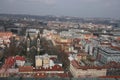 Prague from above Royalty Free Stock Photo