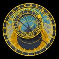 Prague Astronomical Clock Royalty Free Stock Photo