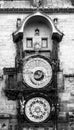 Prague astronomical clock, aka Orloj, on Old Town Hall Tower, Old Town Square, Prague, Czech Republic Royalty Free Stock Photo