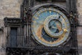 The Prague astronomical clock Royalty Free Stock Photo
