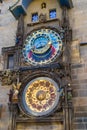 Prague Astronomical Clock, medieval tower clock on the Old Town Hall