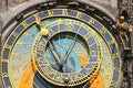 Prague Astronomical Clock Orloj in the Old Town of Prague, Czech Republic Royalty Free Stock Photo