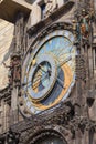 Prague astronomical clock Orloj on Old Town Hall, Prague, Czech Royalty Free Stock Photo