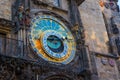 Prague astronomical clock Royalty Free Stock Photo