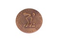 Prague 1978 Athletics European Championships Participation medal, obverse. Kouvola, Finland 06.09.2016.