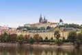 Prague autumn panorama