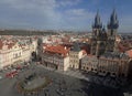 Prague is beautiful, magical romantic town with historical and cultural monuments.Czech Royalty Free Stock Photo