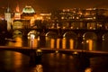 Prague bridges Royalty Free Stock Photo