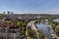 Prague bridges over Vltava river