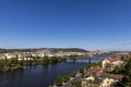 Prague bridges over Vltava river