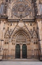 Prague castle cathedral Royalty Free Stock Photo