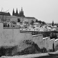 Prague castle, Cathedral of St. Vitus, Prague Royalty Free Stock Photo