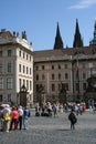 Prague Castle_court Royalty Free Stock Photo