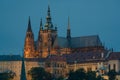 Prague castle district Royalty Free Stock Photo
