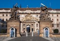 Prague Castle entrance, Matthias Gate Royalty Free Stock Photo