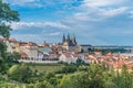 Prague castle and Historicl buildings Royalty Free Stock Photo