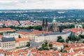Prague castle and Historicl buildings Royalty Free Stock Photo