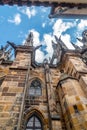 Prague castle and Historicl buildings Royalty Free Stock Photo